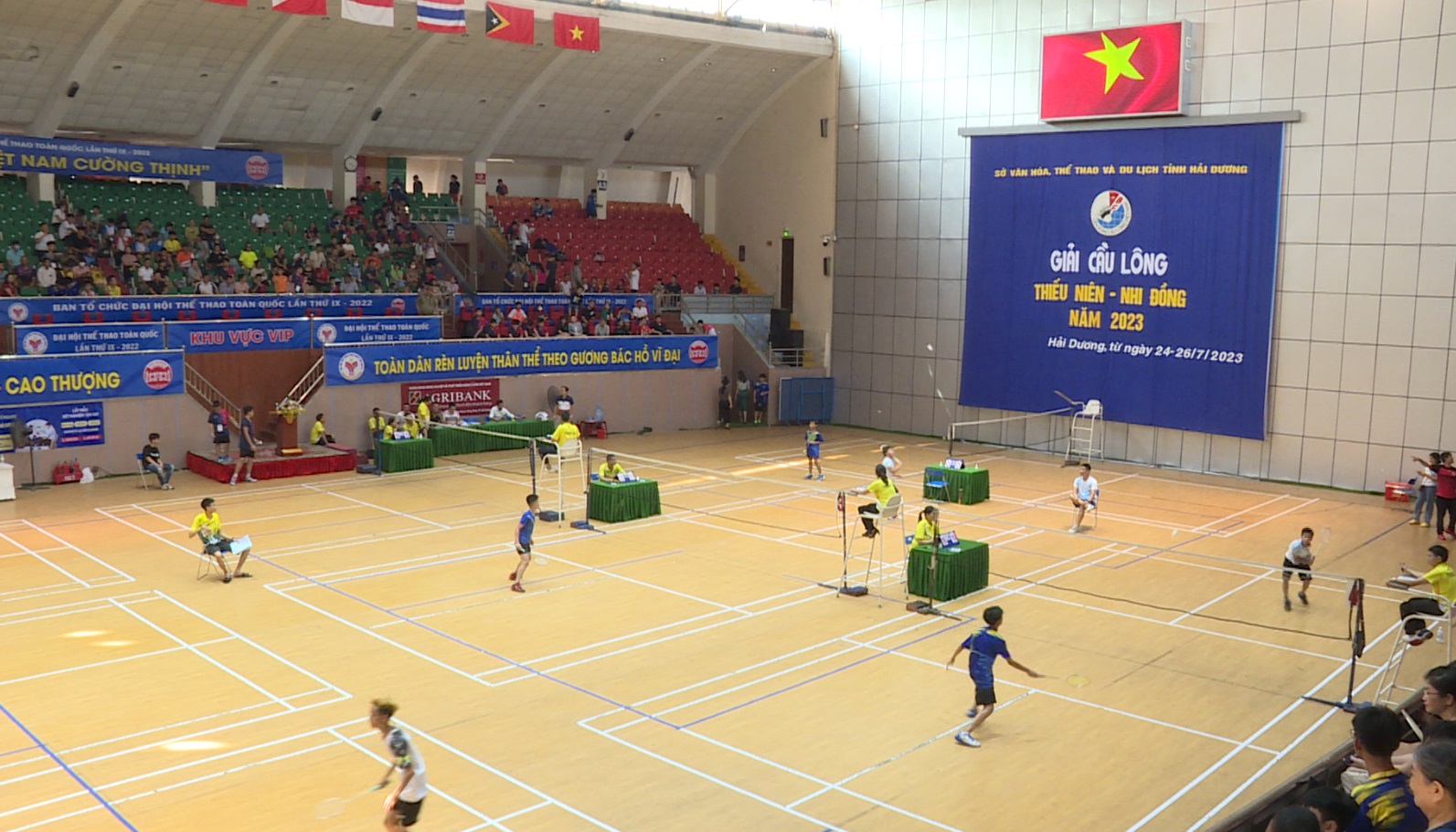 Giải Cầu lông Thiếu niên - Nhi đồng tỉnh Hải Dương năm 2023